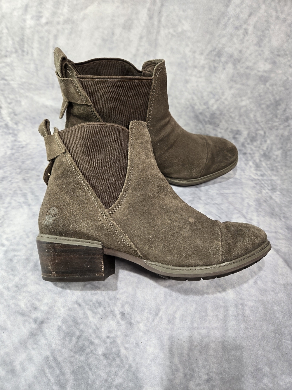 Timberland Suede Chelsea Ankle Boots - Dark Brown